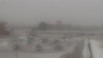 Weather camera view of Owosso High School.