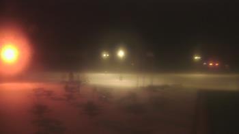 Weather camera view of Owosso High School.