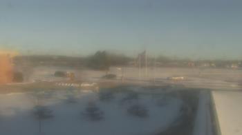 Weather camera view of Owosso High School.