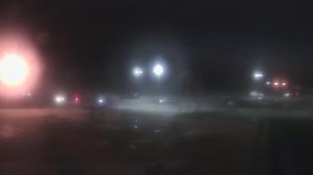 Weather camera view of Owosso High School.