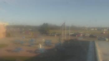 Weather camera view of Owosso High School.