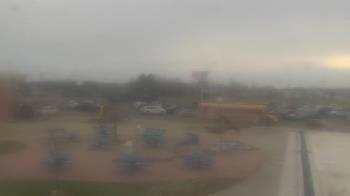 Weather camera view of Owosso High School.