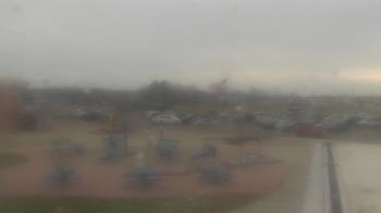 Weather camera view of Owosso High School.
