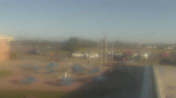 Weather camera view of Owosso High School.