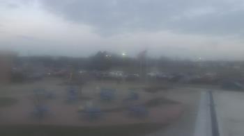 Weather camera view of Owosso High School.