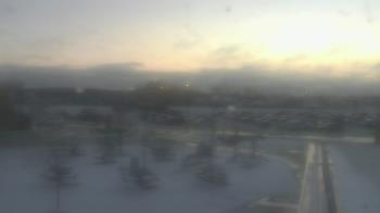 Weather camera view of Owosso High School.