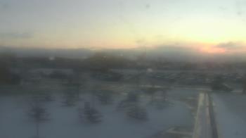 Weather camera view of Owosso High School.