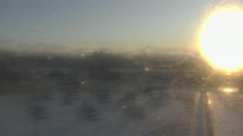 Weather camera view of Owosso High School.