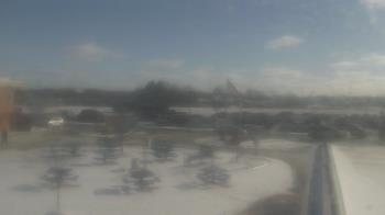 Weather camera view of Owosso High School.