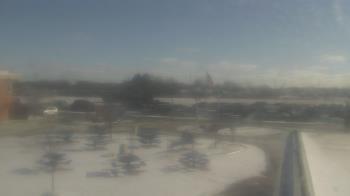 Weather camera view of Owosso High School.