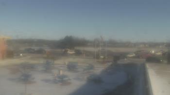 Weather camera view of Owosso High School.