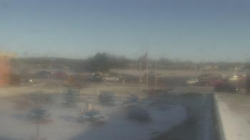 Weather camera view of Owosso High School.