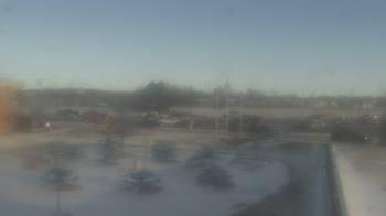 Weather camera view of Owosso High School.
