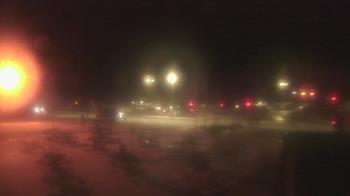 Weather camera view of Owosso High School.