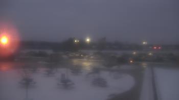 Weather camera view of Owosso High School.