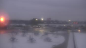 Weather camera view of Owosso High School.