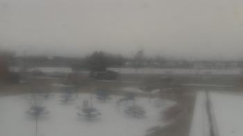 Weather camera view of Owosso High School.