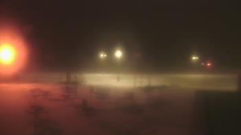 Weather camera view of Owosso High School.