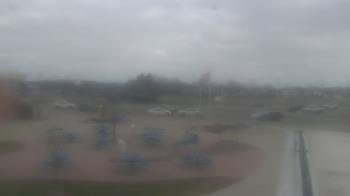 Weather camera view of Owosso High School.
