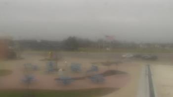 Weather camera view of Owosso High School.
