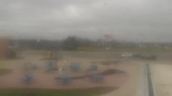 Weather camera view of Owosso High School.