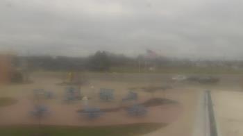 Weather camera view of Owosso High School.