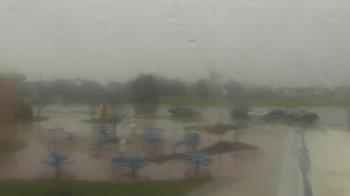 Weather camera view of Owosso High School.