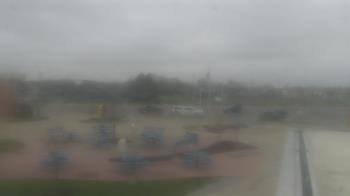 Weather camera view of Owosso High School.