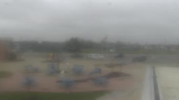 Weather camera view of Owosso High School.