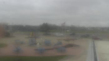 Weather camera view of Owosso High School.