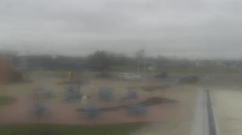 Weather camera view of Owosso High School.