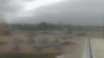 Weather camera view of Owosso High School.