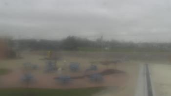 Weather camera view of Owosso High School.