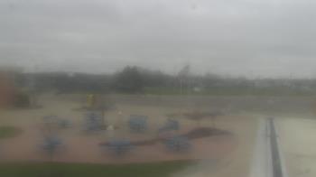 Weather camera view of Owosso High School.