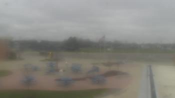 Weather camera view of Owosso High School.