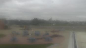 Weather camera view of Owosso High School.