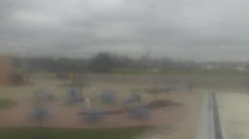 Weather camera view of Owosso High School.