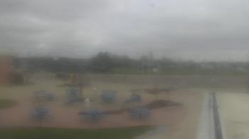 Weather camera view of Owosso High School.
