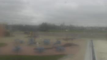 Weather camera view of Owosso High School.