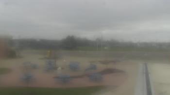 Weather camera view of Owosso High School.