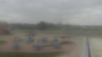 Weather camera view of Owosso High School.