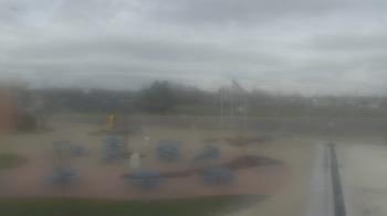 Weather camera view of Owosso High School.