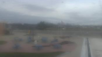 Weather camera view of Owosso High School.