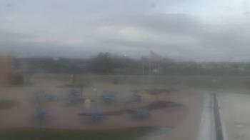 Weather camera view of Owosso High School.