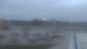 Weather camera view of Owosso High School.