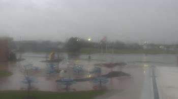 Weather camera view of Owosso High School.