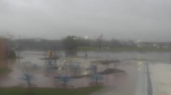 Weather camera view of Owosso High School.