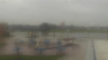 Weather camera view of Owosso High School.