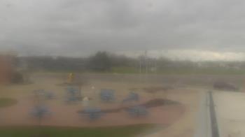 Weather camera view of Owosso High School.