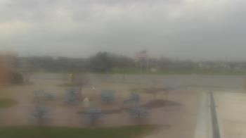 Weather camera view of Owosso High School.